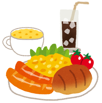 朝食